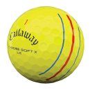 Callaway Chrome Soft X LS Triple Track in Gelb