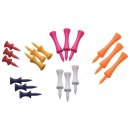 Silverline Step Tees Orange 70 mm