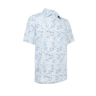Callaway All Over Geo Print Polo
