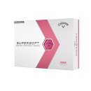 Callaway Supersoft Golfbälle Pink