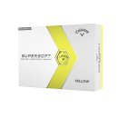 Callaway Supersoft Golfbälle Gelb