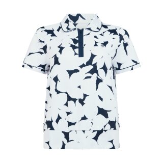 Penguin Riviera Floral Polo With Mesh