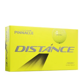 Pinnacle Distance Golfbälle in Gelb