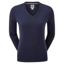 FootJoy Wollmischpullover mit V-Ausschnitt  für Damen L