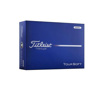 Titleist Tour Soft Golfbälle Weiß